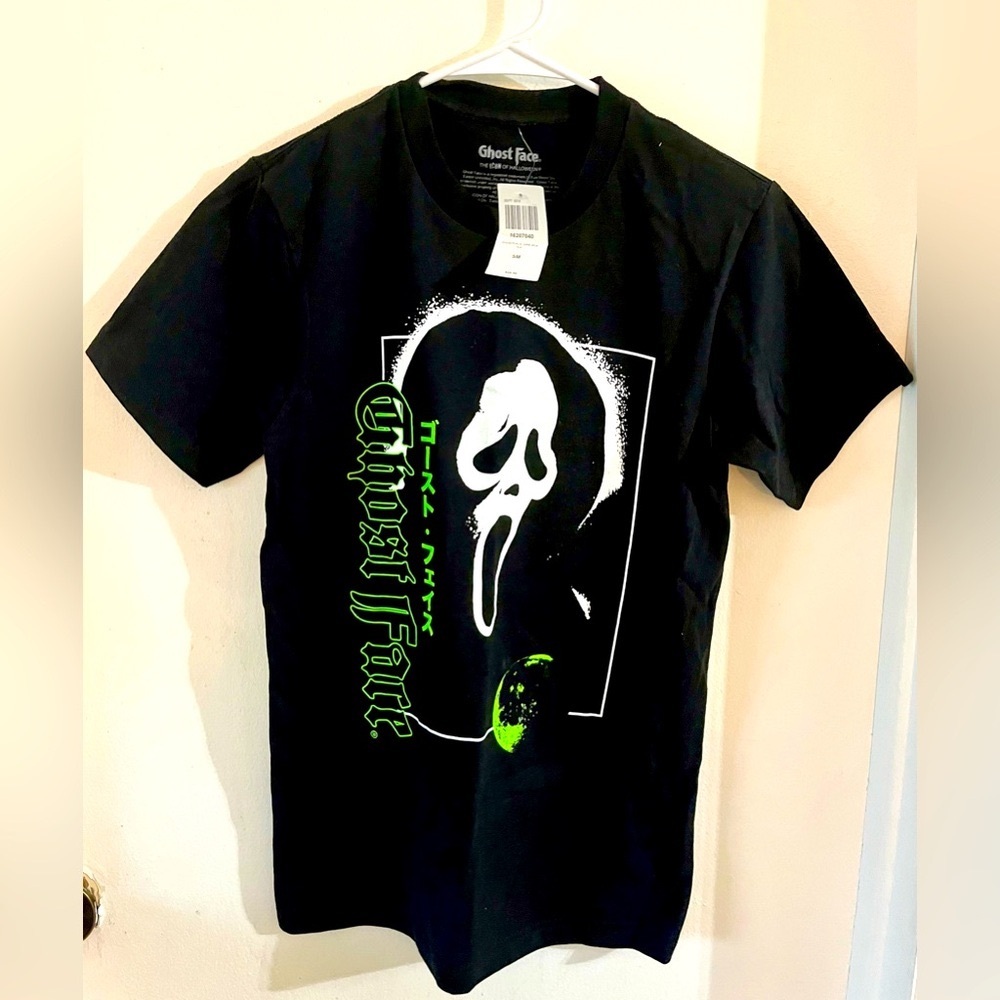 BNWT SCREAM GHOST FACE THE ICON OF HALLOWEEN GRAPHIC T-SHIRT MEN’S SIZE SMALL